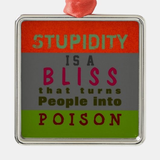 POISON STUPIDITY ~ Ornament (Vorne)