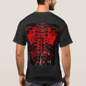 {POISONLAND} Rippen-Käfig-Shirt T-Shirt (Rückseite)