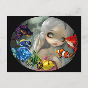 "Poissons Volants: Arc-en-Ciel" Postkarte