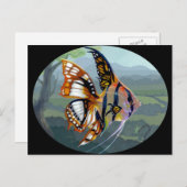 "Poissons Volants : Étude I" Postcard Postkarte (Vorne/Hinten)