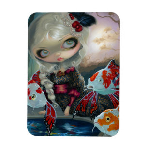 Poissons Volants: Flexmagnet Le Bassin des Carpes Magnet