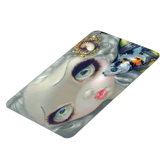 "Poissons Volants: La Coiffure" Flex Magnet (Linke Seite)