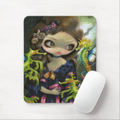 "Poissons Volants: L'Hippocampe" Mousepad (Mit Mouse)