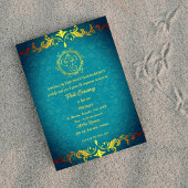 Poite Janeu Upanayanam Hindu Holy Thread Floral Einladung