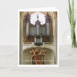 Poitiers Cathedral Karte