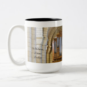 Poitiers-Organ-Tasse Zweifarbige Tasse