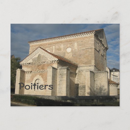 Poitiers Postkarte (Vorderseite)