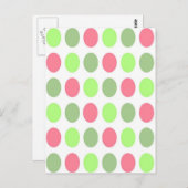 POKA DOT POSTKARTE (Vorne/Hinten)