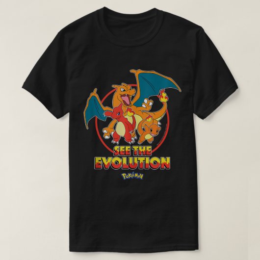 Pokémon - Charmander Sehen Sie die Evolution Tank (Design vorne)