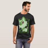 Pokã©Mon - Sprigatito Stats T-Shirt (Vorne ganz)