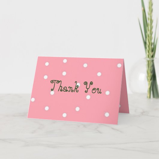 Pokadows, vielen Dank Dankeskarte (Vorderseite)