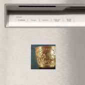 Pokal, Darstellung eines Ladebulls Magnet (In Situ (Geschirrspüler))