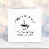 Pokal der Teeblatte Permastempel