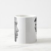 Pokal mit zweiseitigen Männern Kaffeetasse (Mittel)