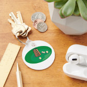 Pokal- und Würfelspiel Schlüsselanhänger