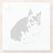 Pokalständer, Foxy Friend Glasuntersetzer (Rückseite)