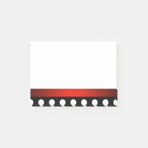 Poke A dot Red Border Post-it® Notes Post-it Klebezettel