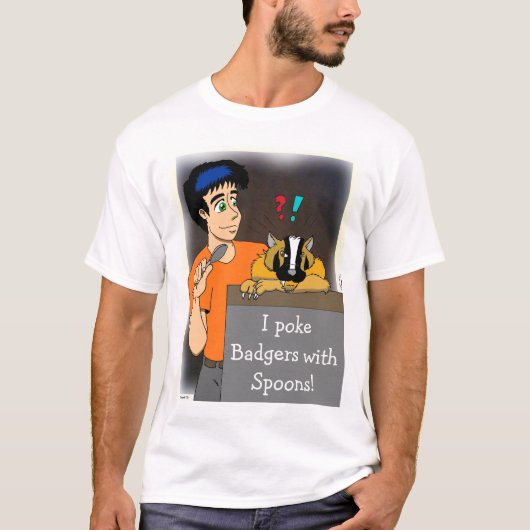 Poke belästigt T - Shirt (Vorderseite)