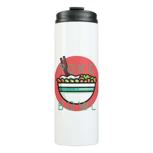 Poke Bowl Thermosbecher (Vorderseite)