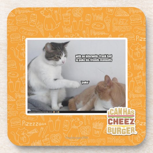 Poke. Getränkeuntersetzer (Vorderseite)