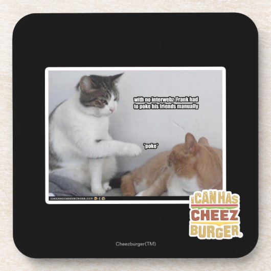 Poke. Getränkeuntersetzer (Vorderseite)