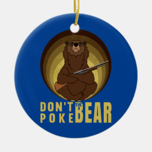 Poke Mama Papa Bär nicht Keramik Ornament
