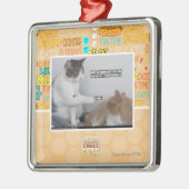 Poke. Ornament Aus Metall (Links)