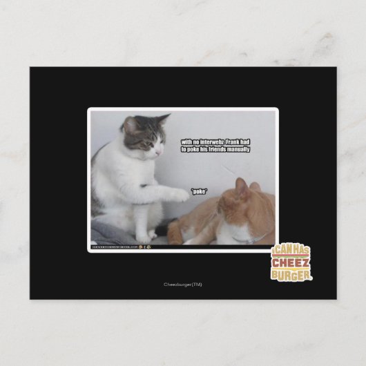 Poke. Postkarte (Vorderseite)