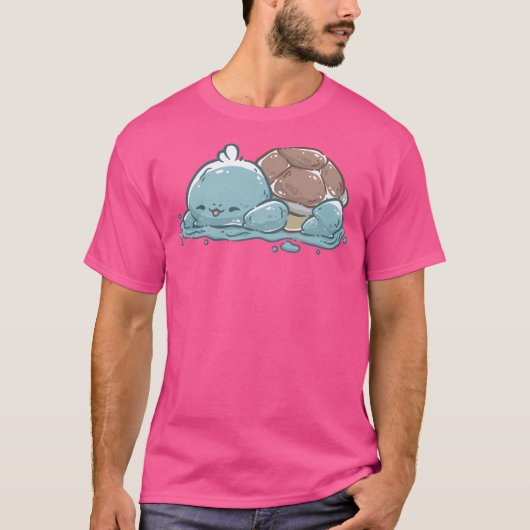 Poke Starters Kanto Squirt T-Shirt (Vorderseite)