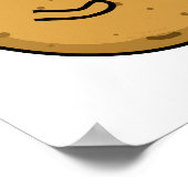 Poke-tato Funny Potato Pun Poster (Ecke)