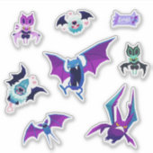 Pokebats stickers aufkleber (Vorderseite)