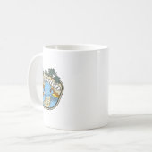 Pokémon 007 Squirtle Surfing Outdoors Erlebnis Kaffeetasse (Vorderseite Links)