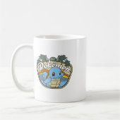 Pokémon 007 Squirtle Surfing Outdoors Erlebnis Kaffeetasse (Links)