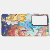 Pokémon Évoli - Sanft, Stil und Nostalgie! Samsung Galaxy Hülle (Linke Seite)