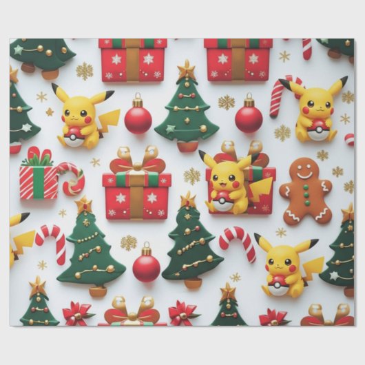 Pokémon-Geschenkpapier Geschenkpapier (Flach)