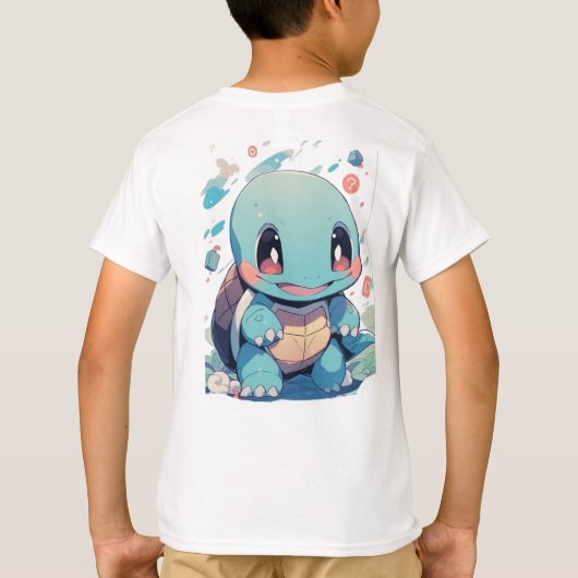 Pokémon niedliches Hemd T-Shirt (Rückseite)