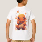 Pokémon niedliches Hemd T-Shirt (Rückseite)