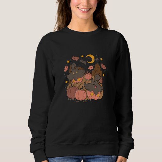 Pokémon - Pumpkaboo Kürbisfleck Sweatshirt (Vorderseite)