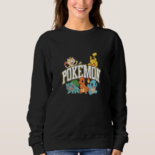 Pokémon - Sportgruppe Sweatshirt (Vorderseite)