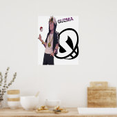 Pokémon Sun Moon Guzma Poster (Küche)