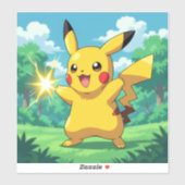 Pokémon und seine Treue Freunde Aufkleber (Blatt)