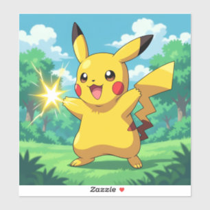 Pokémon und seine Treue Freunde Aufkleber