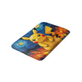Pokémon und seine Treue Freunde Badematte (Schrägansicht)