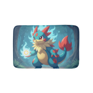 Pokémon und seine Treue Freunde Badematte
