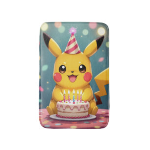 Pokémon und seine Treue Freunde Badematte