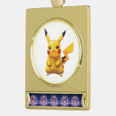Pokémon und seine Treue Freunde Banner-Ornament Gold (Links)