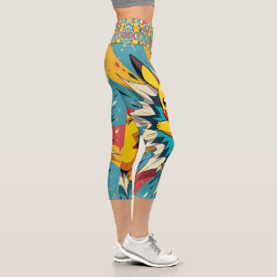 Pokémon und seine Treue Freunde Capri Leggings