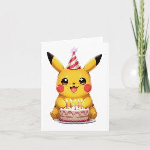 Pokémon und seine Treue Freunde Feiertagskarte