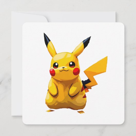 Pokémon und seine Treue Freunde Feiertagskarte (Vorderseite)