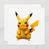 Pokémon und seine Treue Freunde Feiertagskarte (Vorne/Hinten)